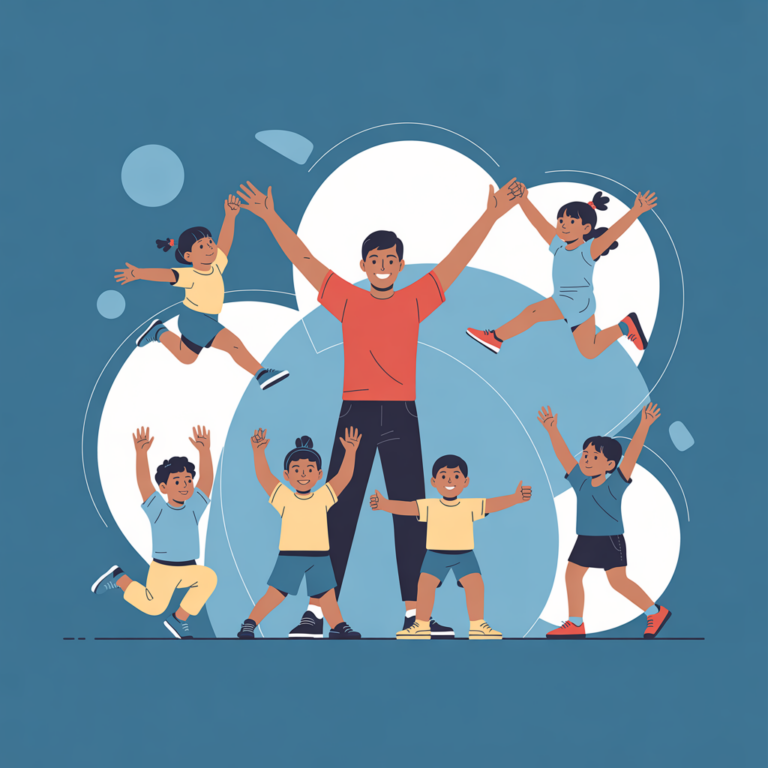 4-9歲兒童運動引導實作：體能訓練課程與家長陪伴步驟